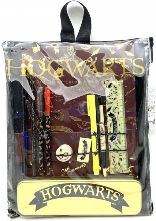 Dárkový set Harry Potter - Hogwards, školní pomůcky, 10 předmětů_1252847029