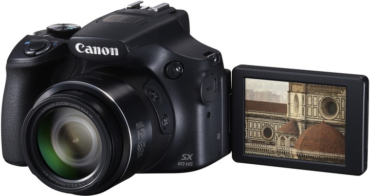 Canon PowerShot SX60 HS, černá_1464046463