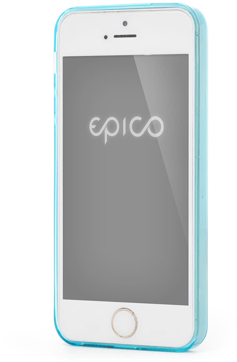 EPICO Plastový kryt pro iPhone 5/5S/SE TWIGGY GLOSS - modrý_1158037438