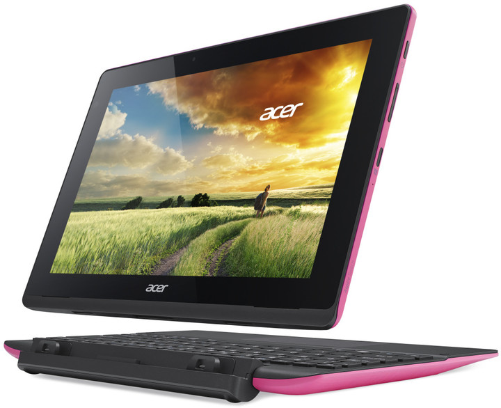 Acer Aspire Switch 10E (SW3-016-15NE), růžovo/černá_1257870487