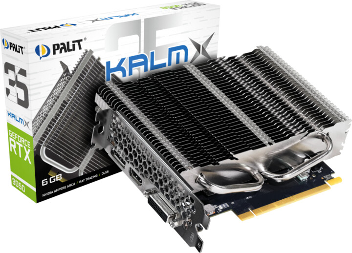 PALiT GeForce RTX 3050 KalmX, 6GB GDDR6_970371395
