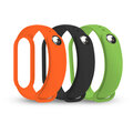 RhinoTech řemínek pro Xiaomi Mi Band 7 (3-pack), černá, oranžová, zelená_1403302293