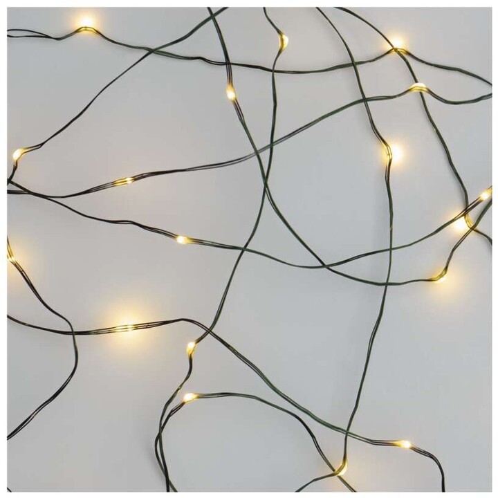 Emos LED vánoční nano řetěz zelený, 7,5 m, venkovní i vnitřní, teplá bílá, časovač_2138778312