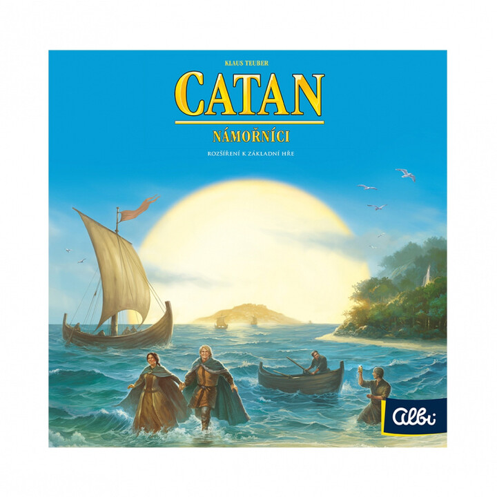 Desková hra Albi Catan: Osadníci z Katanu - Námořníci, rozšíření_1625179346