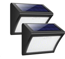 Viking venkovní světlo V60, LED, solární, s pohybovým senzorem, černá