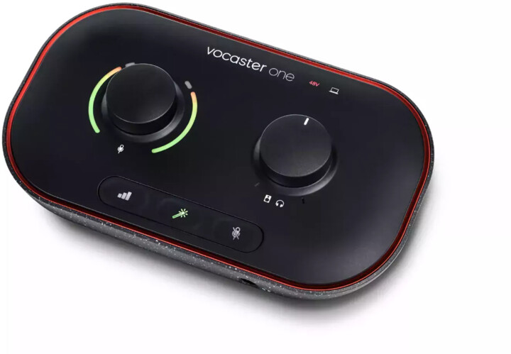 Focusrite Vocaster One Studio + mikrofon + sluchátka + kabeláž_2015372905