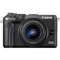 Canon EOS M6 + EF-M 15-45mm IS STM, černá