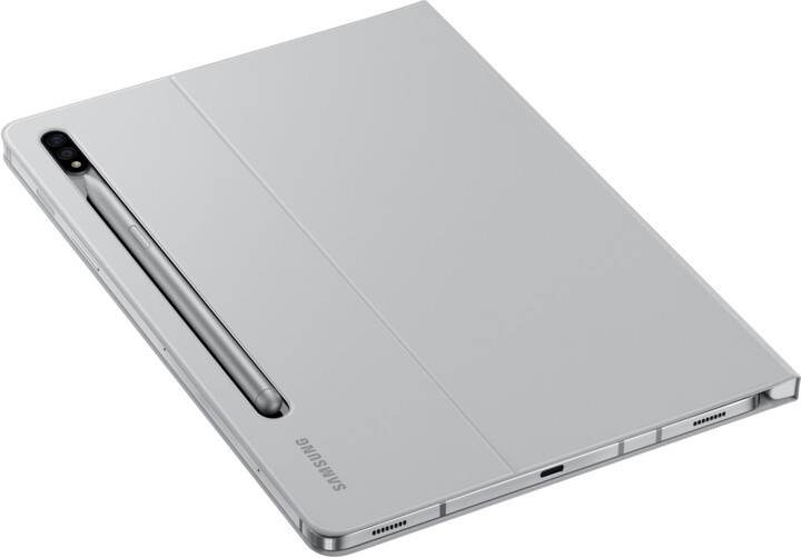 Samsung pouzdro Book Cover pro Galaxy Tab S7 / S8, šedá_422609922