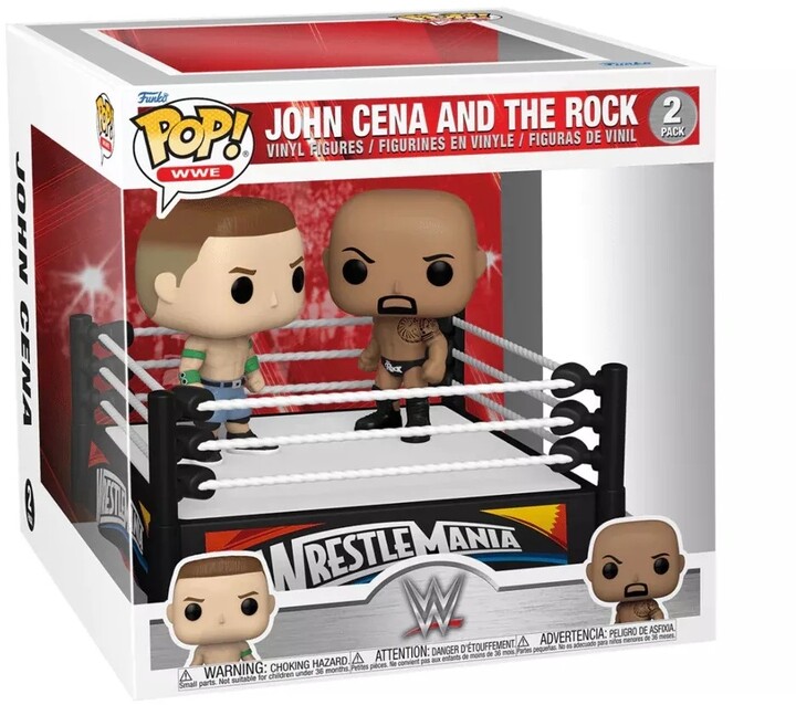 Figurka Funko POP! WrestleMania - John Cena and The Rock (WWE 2)_1026458537