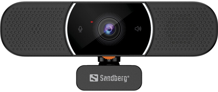 Sandberg All-in-1 Webcam 2K HD, černá_1179748927