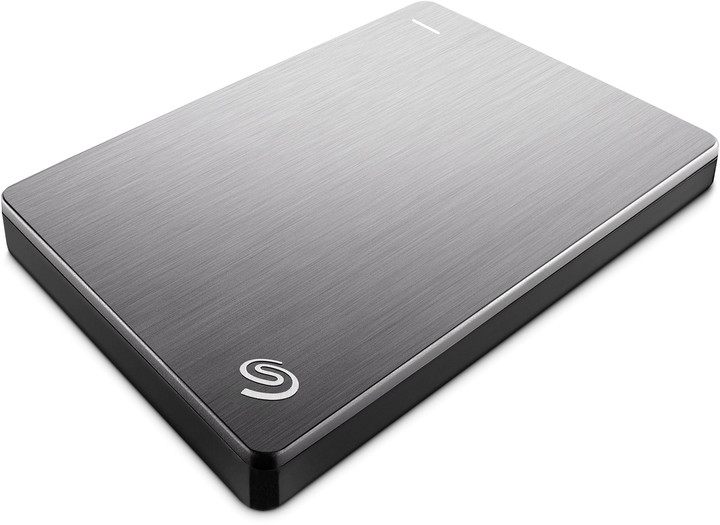 Seagate BackUp Plus Slim Portable 2TB, stříbrná_1078413003