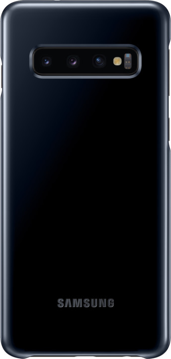 Samsung LED zadní kryt pro Samsung G973 Galaxy S10, černá_1093901855