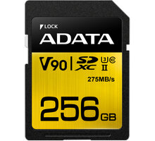 ADATA SDXC Premier One 256GB 275/155MB/s UHS-II U3_1150966498