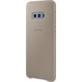 Samsung kožený zadní kryt pro Samsung G970 Galaxy S10e, šedá_613958053
