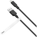 YENKEE kabel YCU 615 BK SILIC USB-A - Lightning, MFi, 1.5m, černá_144371244