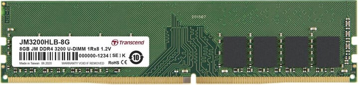 Transcend 8GB DDR4 3200 CL22_201918376