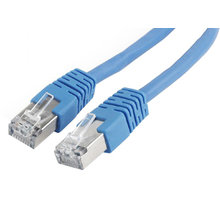 Gembird Cablexpert Patch kabel FTP CAT6, stíněný - 3m - modrá PP6-3M/B