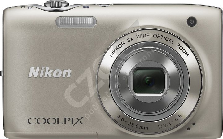 Nikon Coolpix S3100, stříbrný_1796368396