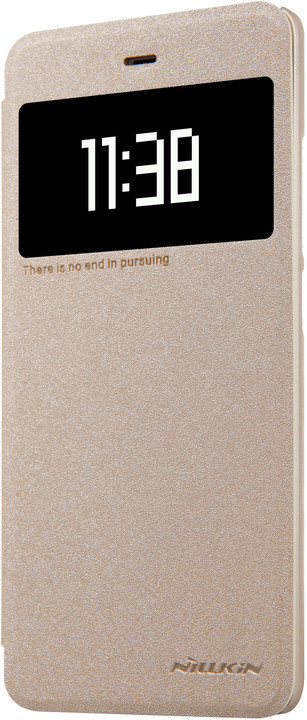 Nillkin Sparkle Leather Case pro Xiaomi Mi 5S, zlatá_516220019