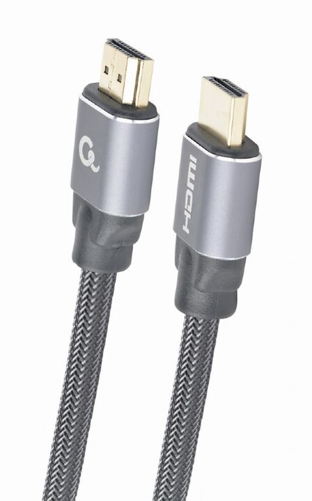Gembird CABLEXPERT kabel HDMI 2.0, 1m, opletený, černá