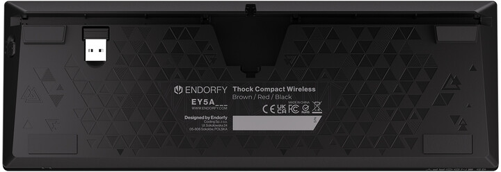 Endorfy Thock Compact Wireless Red, Kailh Box Red, US_2020926765