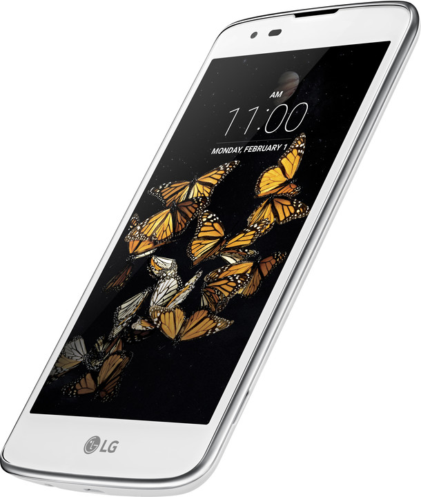 LG K8 (K350N), Dual Sim, white/ bílá_1033842970