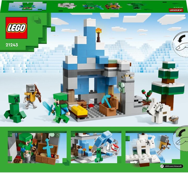 LEGO® Minecraft® 21243 Ledové hory_1943528824