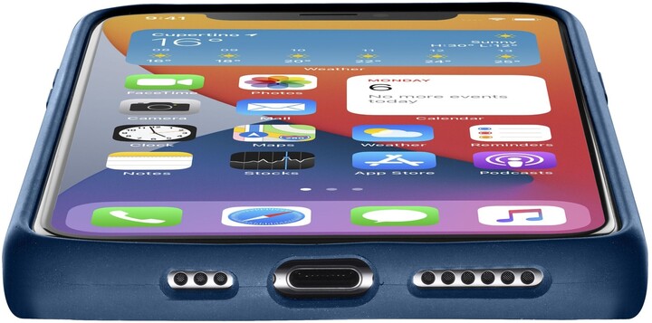 CellularLine silikonový kryt Sensation pro Apple iPhone 12 Pro Max, modrá_328423016