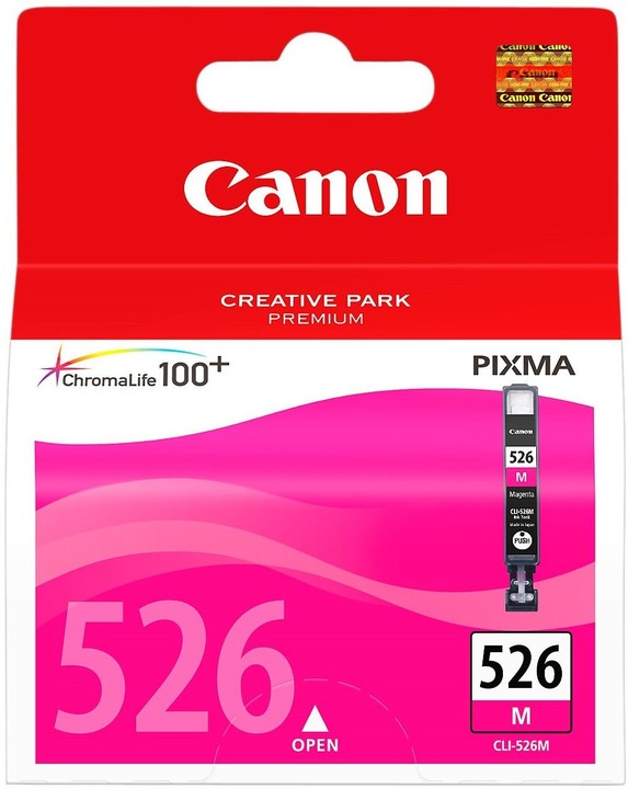 Canon CLI-526M, purpurová