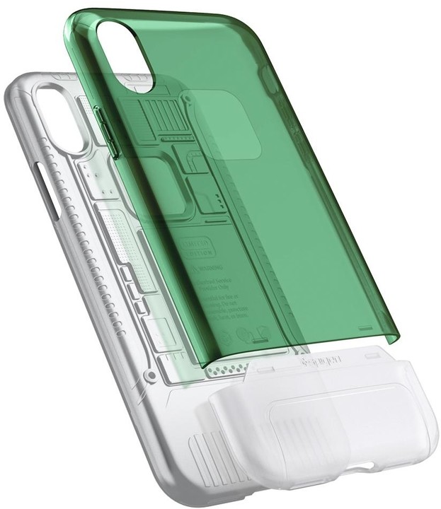 Spigen Classic C1 pro iPhone X, zelená_1283043228