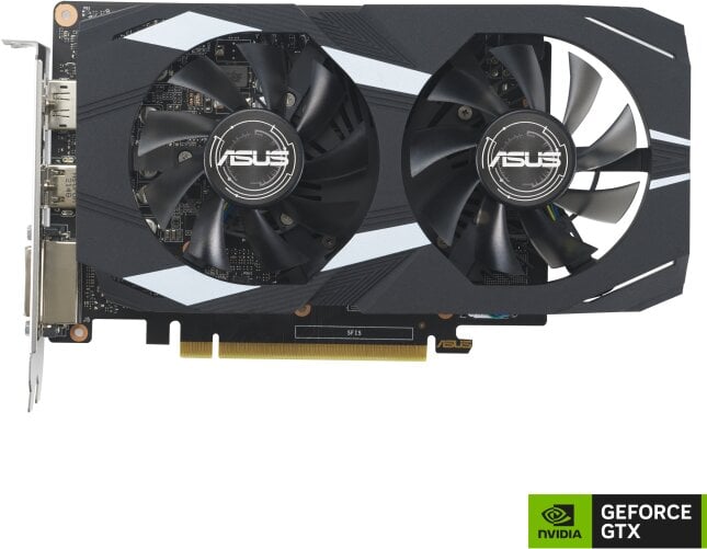 ASUS Dual GeForce GTX 1650 OC EVO, 4GB GDDR6 - 90YV0EZD-M0NA00