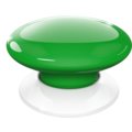 FIBARO The Button, zelená