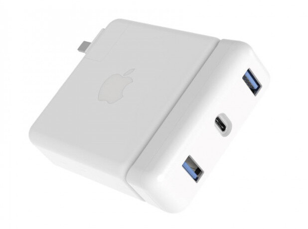HyperDrive USB-C hub pro Apple adaptér 87 W a 15" MacBook Pro
