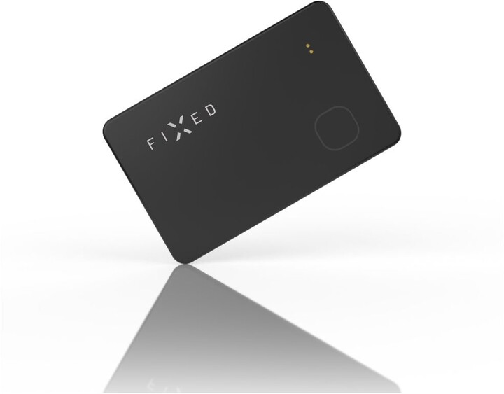 FIXED Smart tracker Tag Card s podporou Find My, bezdrátové nabíjení, černá_2080291531