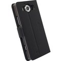 Krusell polohovací pouzdro BORAS FolioWallet pro Lumia 950, černá_227112234