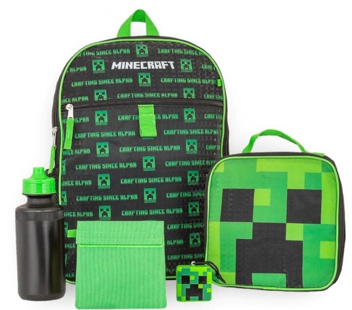 Batoh Minecraft - Mobs, školní set, dětský, 10L_610433085