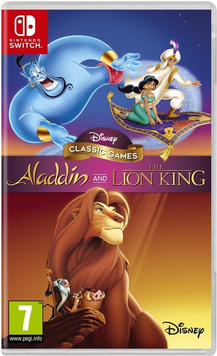 Disney Classic Games: Aladdin &amp; The Lion King (SWITCH)_2138414517