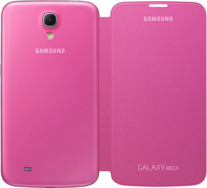 Samsung flipové pouzdro EF-FI920BP pro Galaxy Maga 6.3, růžová_248964777