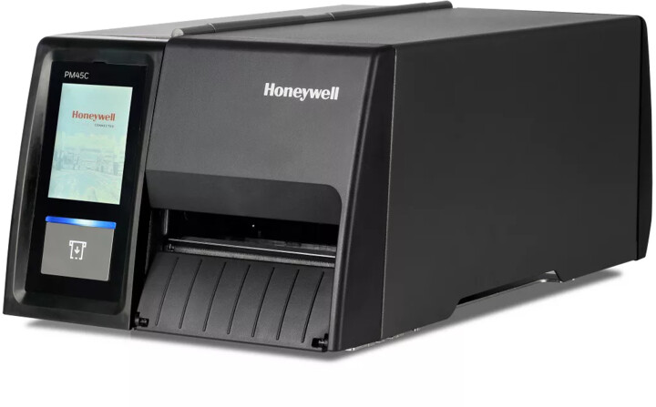 Honeywell PM45C - 203dpi, display, USB, USB Host, LAN, RS232, rewind, LTS_46153426