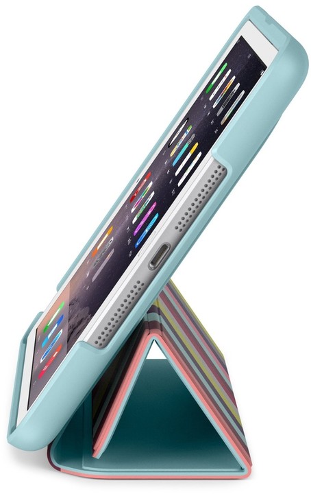 Belkin oboustranné pouzdro pro iPad mini - Modrá/Mutli colour_880505792