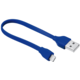 Trust Flat Lightning kabel 20 cm, modrá