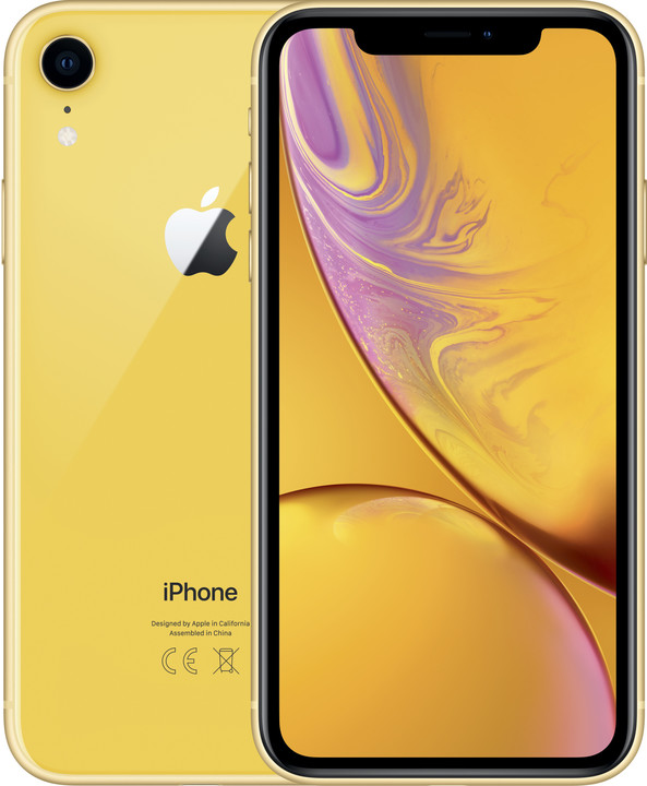 Apple iPhone Xr, 128GB, Yellow_1269042355