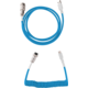 CZC.Gaming Serpent, USB-C/USB-A, 1,5m, modrý