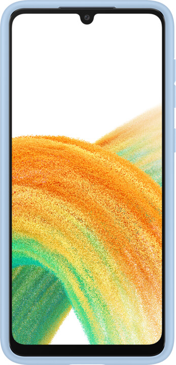 Samsung zadní kryt s kapsou na kartu pro Galaxy A33 5G, modrá_523898554