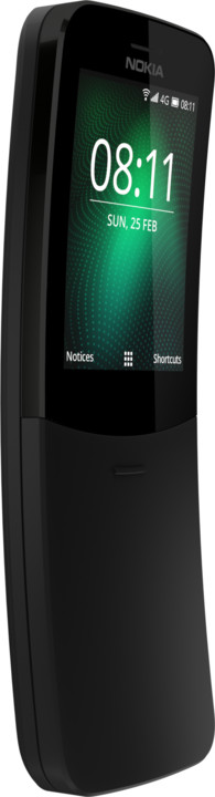 Nokia 8110 4GB, Single Sim, černá_1307408324