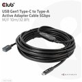 Club3D kabel USB-C - USB-A, 5 Gbps (M/F), 10m_739590113