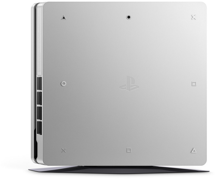 PlayStation 4 Slim, 500GB, stříbrná + 2x DS4_1336933893