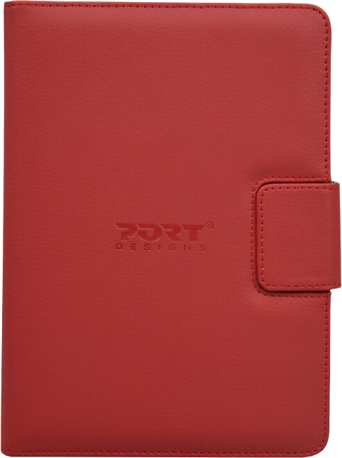 Port Designs MUSKOKA univerzální pouzdro na 10,1" tablet, červené