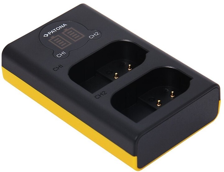 PATONA nabíječka Quick Dual pro Panasonic DMW-BLK22, USB, černá_1579042484