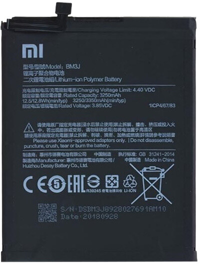 Xiaomi BM3J baterie 3350mAh pro Xiaomi Mi 8 Lite (Bulk)
